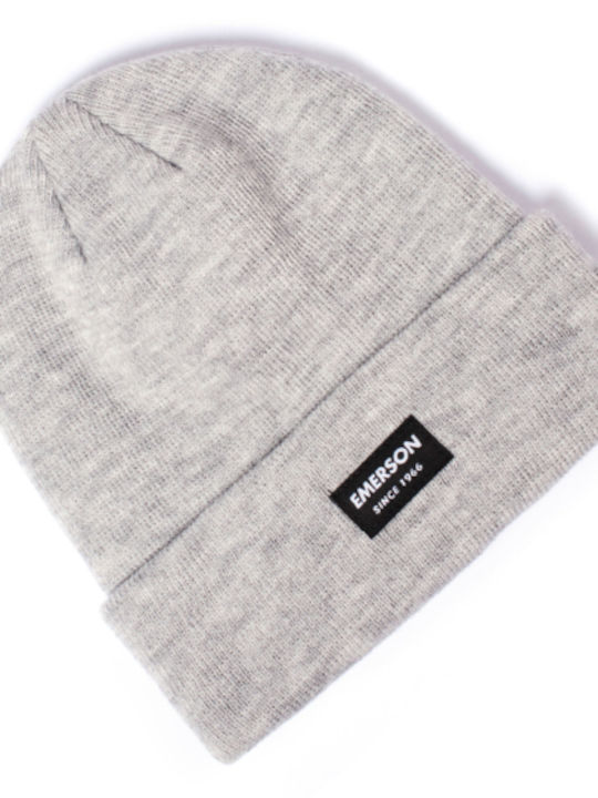 Beanie Unisex Beanie Knitted in Gray color