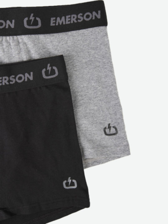Men's Boxers Black/Grey 2Pack
