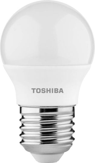 Toshiba Bec LED 5W pentru Soclu E27 și Formă G45 Alb rece 470lm Reglabil în intensitate