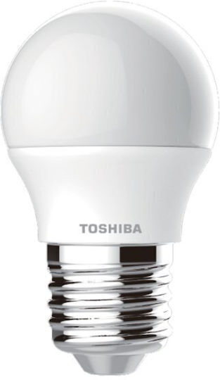 Toshiba Bec LED 5W pentru Soclu E27 și Formă G45 Alb natural 470lm Reglabil în intensitate