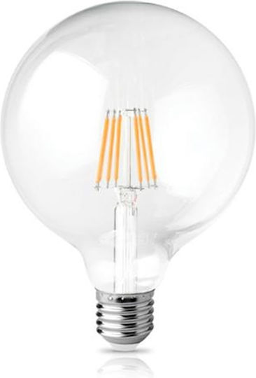 Fos me LED Bulb 12W 125mm for Socket E27 and Shape G125 Natural White 1000lm Dimmable