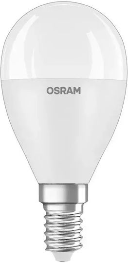 Osram Λάμπα LED 7.5W 89mm για Ντουί E14 και Σχήμα P48 Θερμό Λευκό 806lm