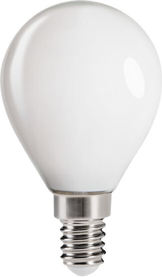 Kanlux LED-Lampe 4.5W 80mm für Fassung E14 und Form G45 Warmes Weiß 470lm