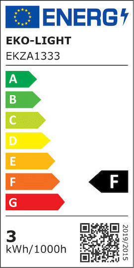 Eko Light Λάμπα LED 3W για Ντουί G9 Φυσικό Λευκό