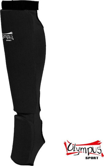 Olympus Sport Jiu-Jitsu Shin Guards Adults Black