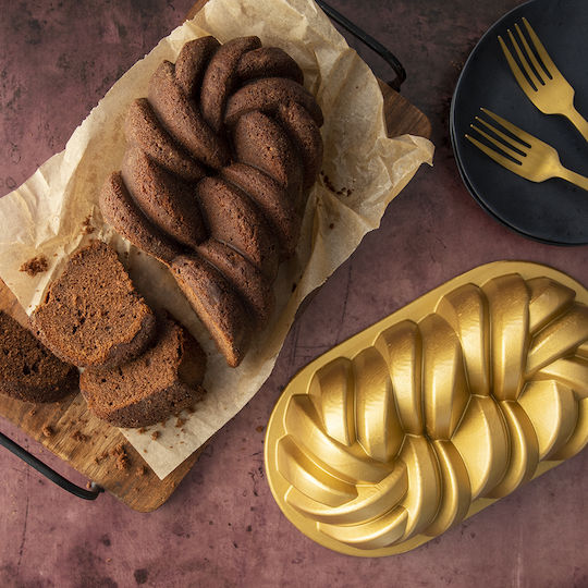 Nordicware Форма за сладкарство за кексове от алуминий 26x15.5x7.5бр 1бр