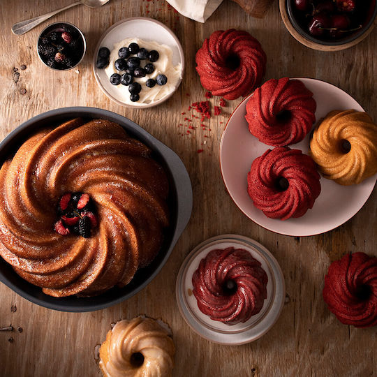 Nordicware Форма за сладкарство за кексове от алуминий 24x9бр 1бр