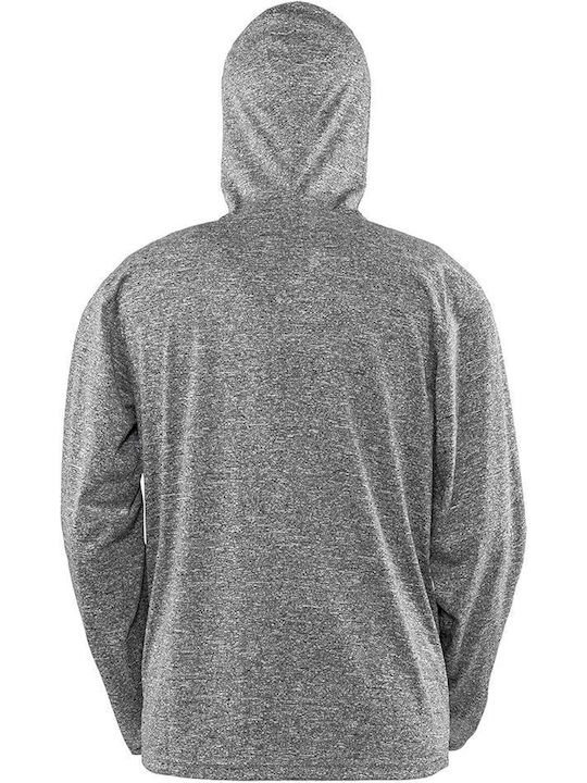 Women's Cardigan with Zipper Gray