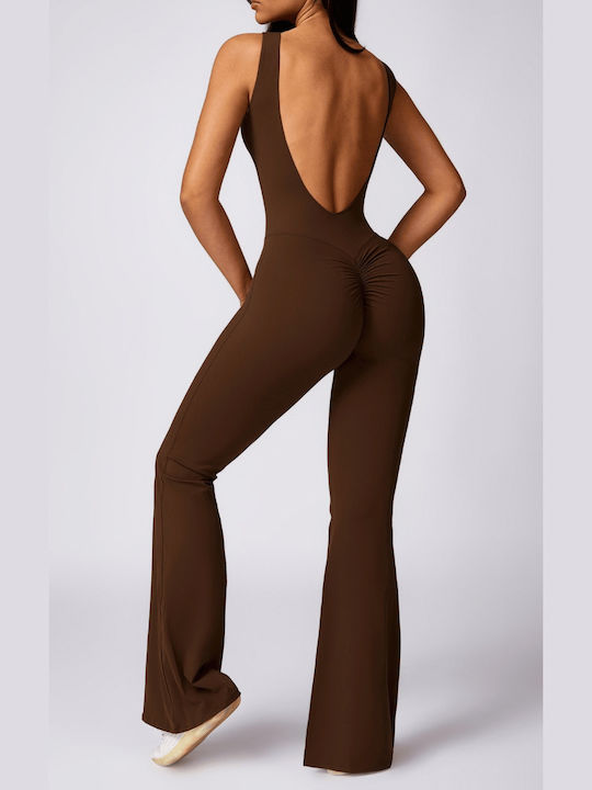 Amor Amor Women's One-piece Suit Coffee