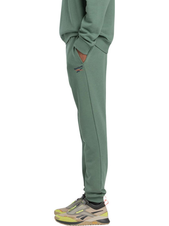 Identity Pantaloni de trening cu Elastic Green