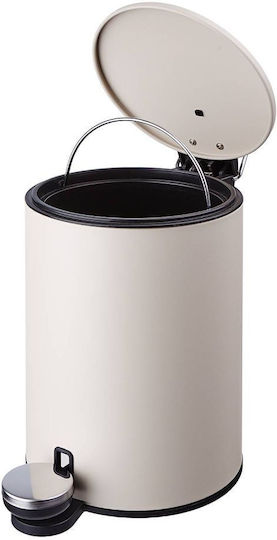 Butlers Metallic Bathroom Basket 3lt Beige