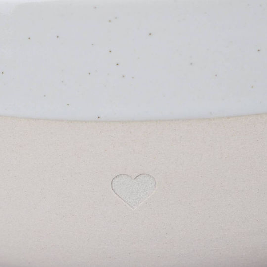 Butlers Cereal Serving Bowl Round Ceramic White with Diameter 14cm