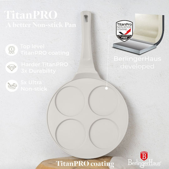 Berlinger Haus Pan for Pancakes made of Aluminum with Non-Stick Coating 26cm