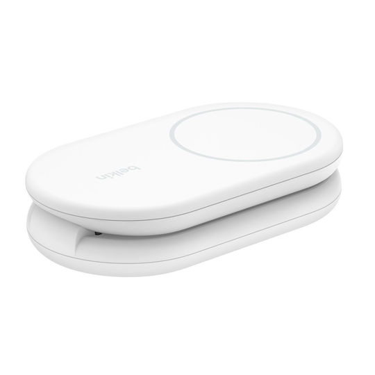 Belkin Kabelloses Ladegerät Qi2 und Kabel USB-C 15W Weißs (BOOST Charge)