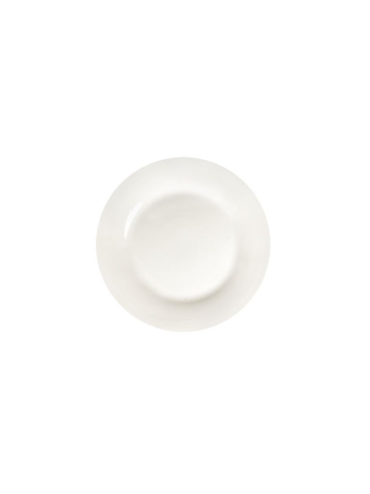 Aria Eaton Plate Desert made of Porcelain White with Diameter 20cm