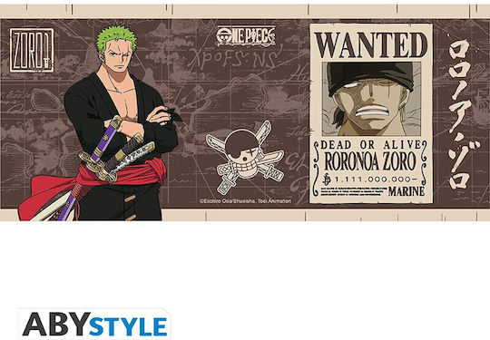 Abysse One Piece - Zoro Wanted Mug Ceramic 460ml