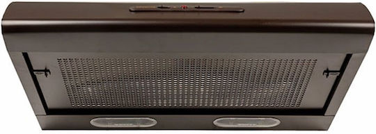 Davoline Olympia 2.0 375 Freestanding Vent Hood 75cm Brown