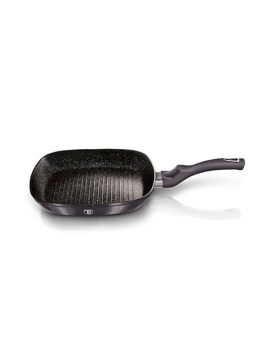 Berlinger Haus Metallic Line Grill aus Aluminiumguss mit Keramikbeschichtung 28cm