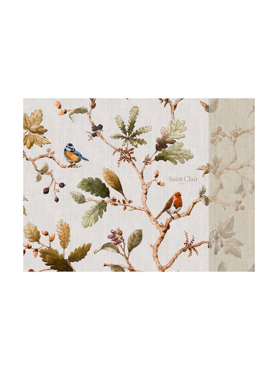 Saint Clair Fabric Placemat Beige 45x33cm