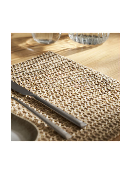 Gofis Home Σουπλά Ψάθινο Λευκό 45x30cm Gofis Home Σουπλά Ψάθινο Λευκό 45x30cm