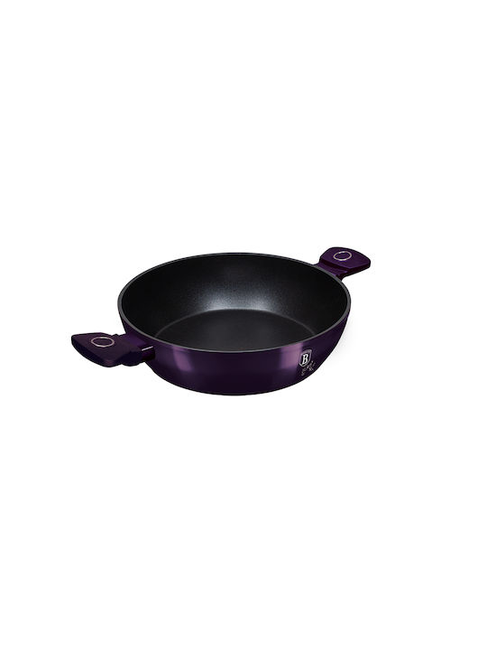Berlinger Haus Purple Eclipse Collection Shallow Pot made of Aluminum 2.3lt / 24cm