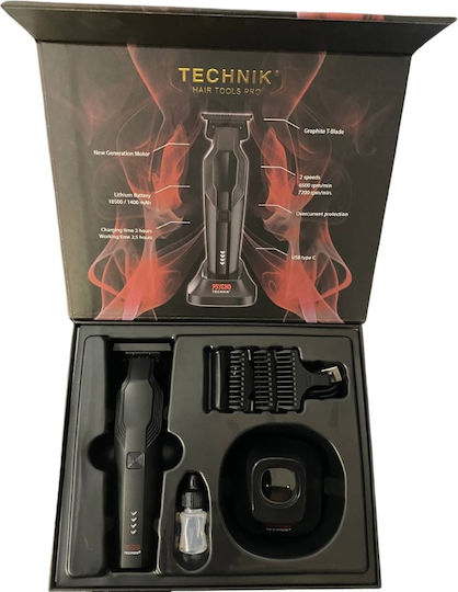 Technik Psycho Rechargeable Hair Clipper Black
