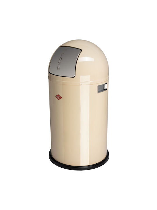 Кош за боклук бежов 50л Pushboy Wesco