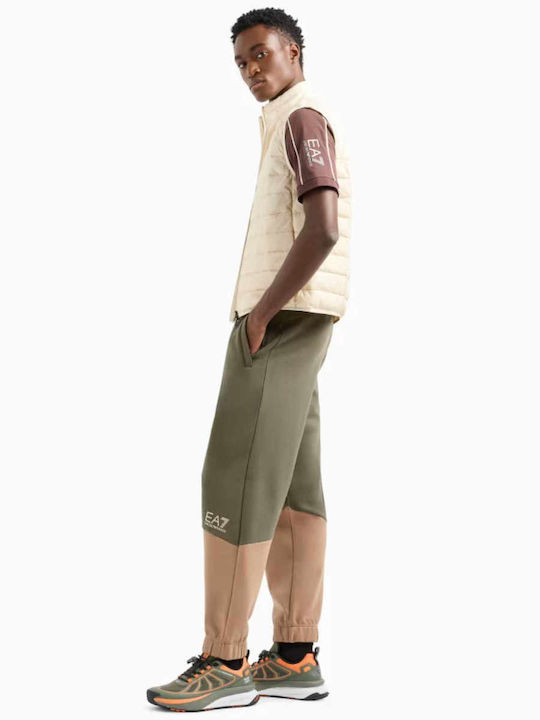 Sleeveless Jacket Puffer Off White