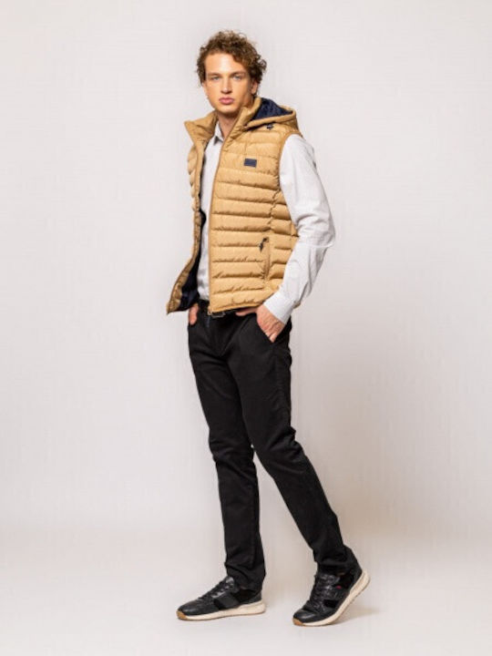 Αμάνικο Μπουφάν Puffer CAMEL