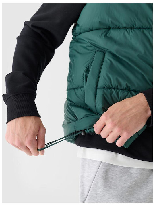 Sleeveless Jacket Waterproof Green