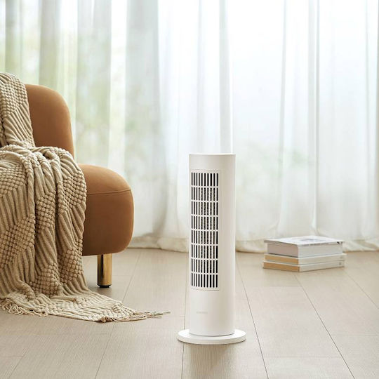 Xiaomi Fan Heater Tower Κεραμικό Αερόθερμο Δωματίου Δαπέδου Λευκό 2000W