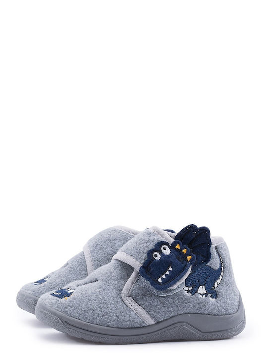 Love4shoes Kids Slippers Gray