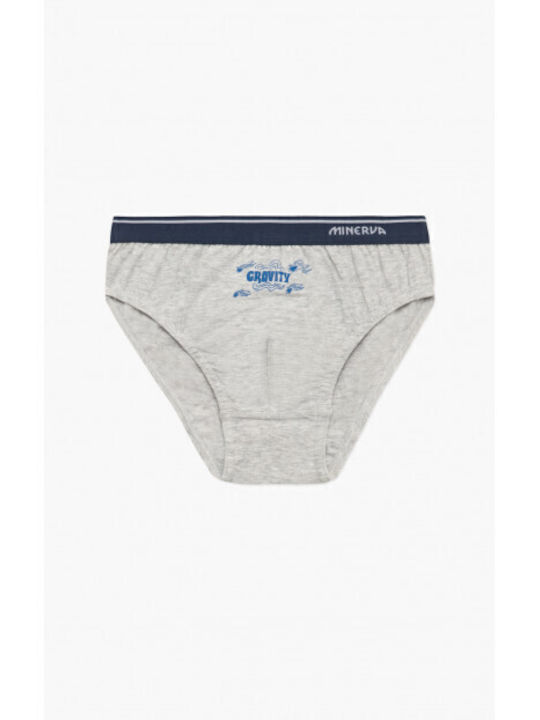 Minerva Gravity Set pentru copii cu chiloței Blue, Grey Mel 3buc