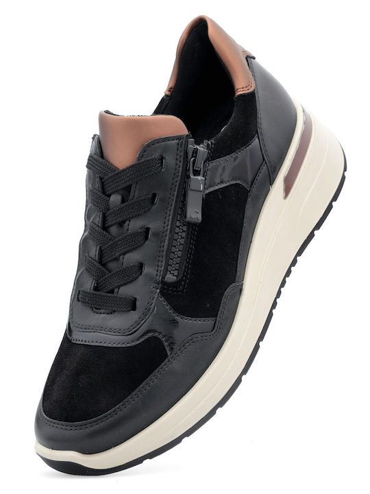 Damen Sneakers Black-Bronze