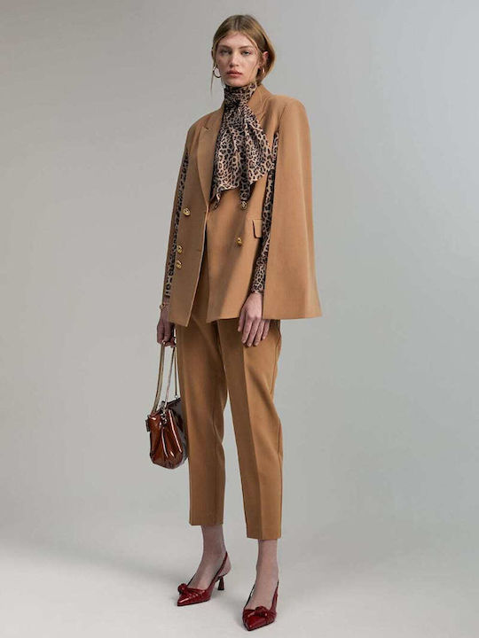 Lola Casademunt Women's Camel Suit