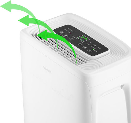 Sencor SDH 1028WH Αφυγραντήρας με Συμπιεστή και Wi-Fi 10lt