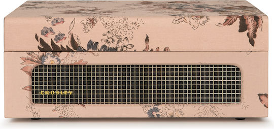Crosley Voyager SF0005RP-FL1 Βαλιτσάκι Πικάπ με Ενσωματωμένα Ηχεία Floral