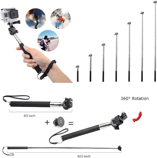 Bps Accessories Kit Gopro Hero 4 Hero 3+ Hero 3 & Sjcam Sj4000-sj5000