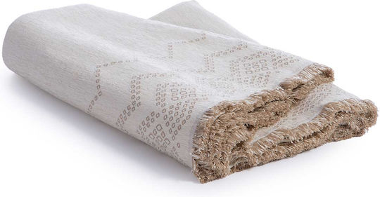 Nef-Nef Homeware Typhoon Τριθέσιου Καναπέ Π170xΜ300cm Ecru