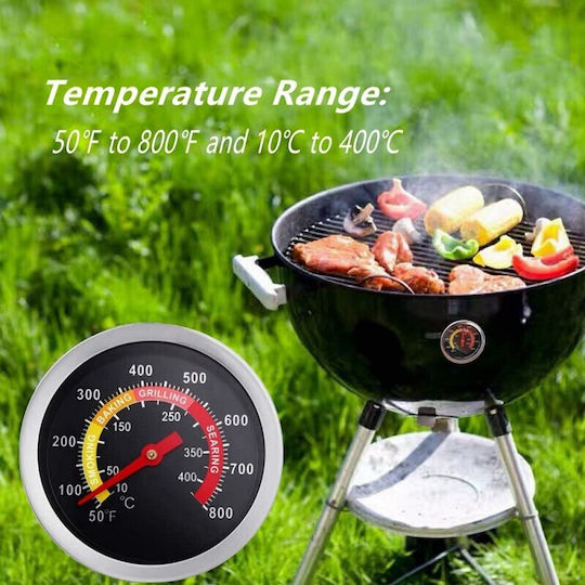 Analog BBQ Thermometer with Probe