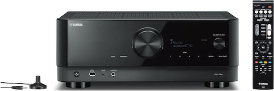 Yamaha RX-V6A + NS-333 + NS-P51 Heimkino-Radioverstärker 4K/8K 7.2 Kanäle 100W/8Ω 160W/6Ω mit HDR und Dolby Atmos Schwarz