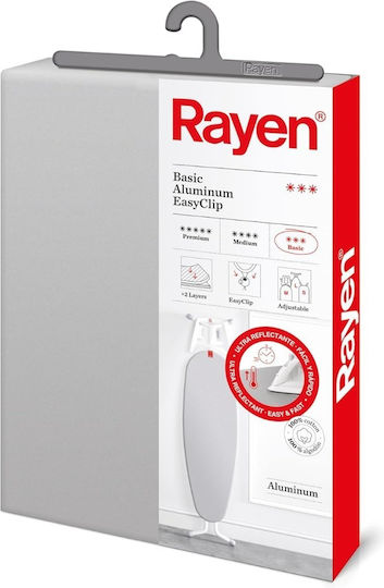 Rayen Покривка за гладене Сив 130x47см