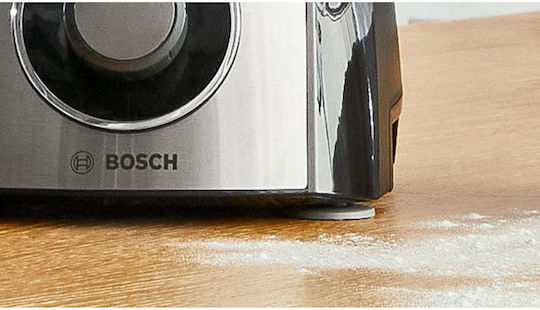 Bosch Multifunctional Food Processor 900W with Pot 2.3lt and Jug Blender Silver