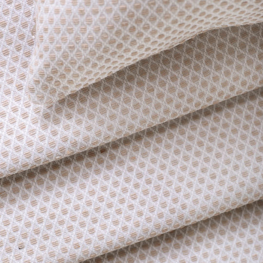 Rythmos Matis Armchair Throw Jacquard 180x160cm Beige