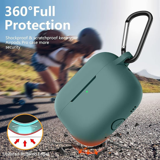 Techsuit Hülle Airpods Pro 1/2 Techsuit Teal 5949419256439