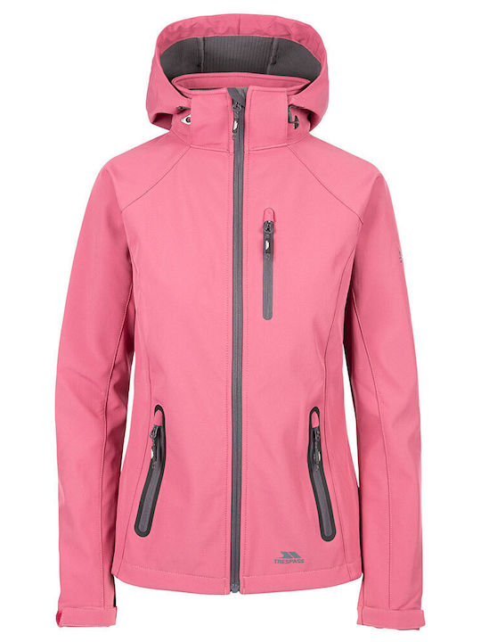 Softshell Γυναικείο Μπουφάν Ροζ