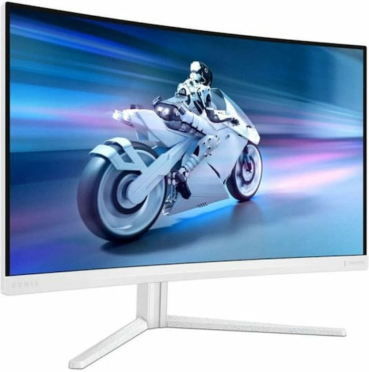 Philips Evnia 27M2C5501 VA HDR Curved Gaming Monitor 27" QHD 2560x1440 180Hz with 1ms GTG Response Time White