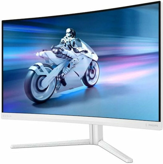 Philips Evnia 27M2C5501 VA HDR Curved Gaming Monitor 27" QHD 2560x1440 180Hz with 1ms GTG Response Time White