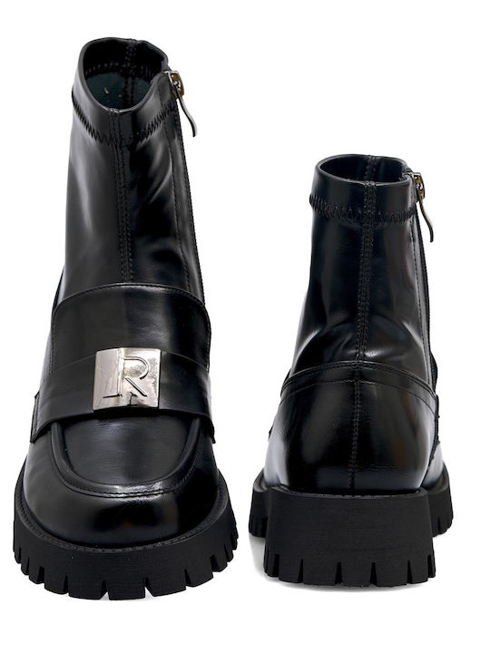 Stiefeletten Damen Schwarz