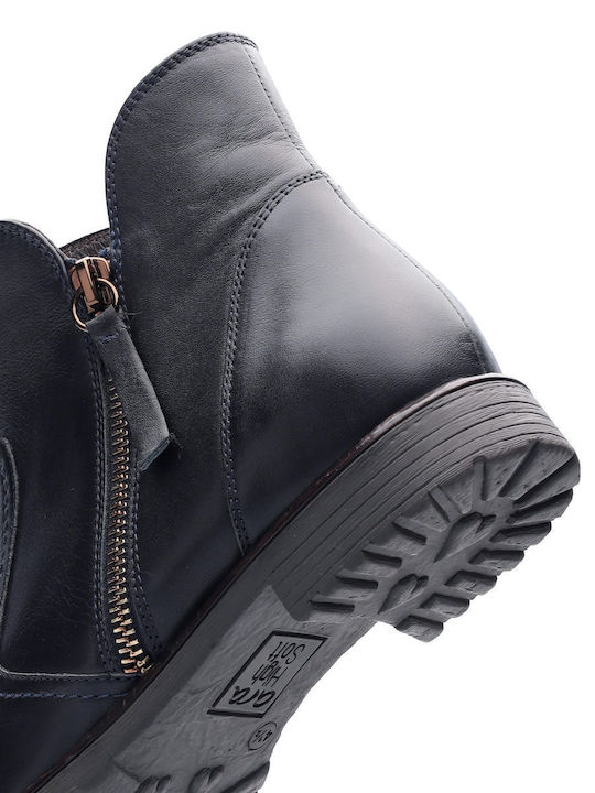 Ghete dama de piele Negru